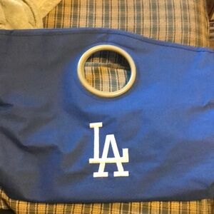 Blue LA dodgers Tote Bag